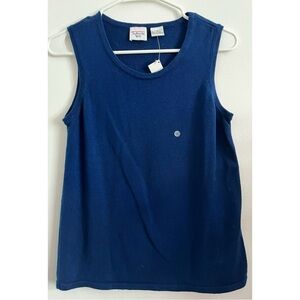 Talbots Kids • NWT Vintage Navy Shell Tank Top
